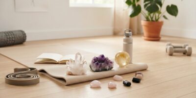 crystals for workout space